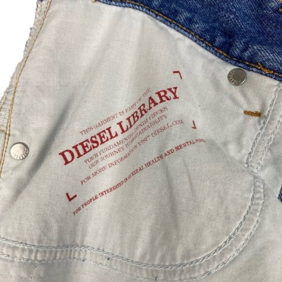 DIESEL Men's D Viker Blue Light Wash 2020 5 pocket Straight Leg Jeans US 30 - Picture 13 of 16